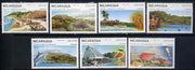 Nicaragua 1989 Tourism perf set of 7 unmounted mint, SG 3020-26