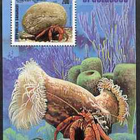 Sahara Republic 1999 Crabs perf m/sheet unmounted mint