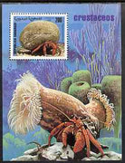 Sahara Republic 1999 Crabs perf m/sheet unmounted mint
