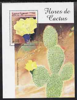 Sahara Republic 1998 Cacti perf m/sheet unmounted mint
