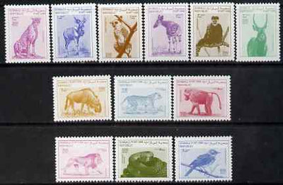 Somalia 1998 Animals perf definitive set 12 values complete unmounted mint