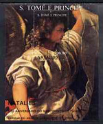 St Thomas & Prince Islands 1988 Christmas (Painting) perf m/sheet fine cto used