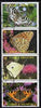 St Thomas & Prince Islands 1987 Butterflies perf set of 4, fine cto used
