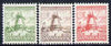 Denmark 1937 Dybbol Windmill set of 3 unmounted mint, SG 303-5