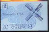 United States 1980 Windmills $3 booklet complete and pristine, SG SB 107