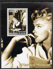 Benin 2002 Marilyn Monroe #2 perf s/sheet containing single value unmounted mint