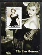 Benin 2002 Marilyn Monroe #3 perf s/sheet containing single value unmounted mint