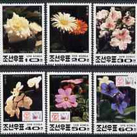 North Korea 1991 Flowers complete perf set of 6 values unmounted mint, SG N3094-99