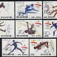 North Korea 1991 Barcelona Olympic Games perf set of 8 unmounted mint, SG N3068-75