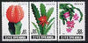 North Korea 1990 Cacti perf set of 3 unmounted mint, SG N2953-55