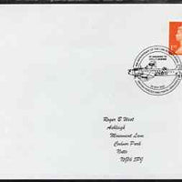 Postmark - Great Britain 2002 cover for Anniversary of 1,000th Bombing raid (F/O Manser VC) illustrated with Bomber