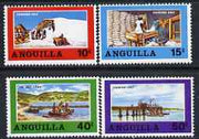 Anguilla 1969 Salt Industry set of 4 unmounted mint, SG 49-52