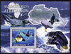 St Thomas & Prince Islands 2010 Animals of Africa - Whales perf souvenir sheet unmounted mint