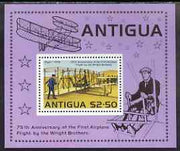 Antigua 1978 75th Anniversary of Powered Flight perf m/sheet unmounted mint, SG MS575