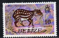 Belize 1974 Paca (Gibnut) 10c (from def set) unmounted mint SG 368