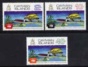 Cayman Islands 1972 Co-Axial Telephone Cable set of 3 unmounted mint, SG 309-11