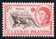 Cayman Islands 1962-64 Iguana 1s unmounted mint, SG 174