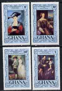Ghana 1977 Painters' Anniversaries perf set of 4 unmounted mint, SG 816-19