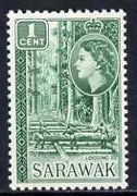 Sarawak 1955 Logging 1c from def set unmounted mint, SG 188