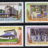 St Vincent 1985 Flour Milling set of 4 (SG 928-31) unmounted mint