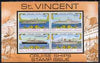 St Vincent 1974 Cruise Ships perf m/sheet unmounted mint SG MS 391