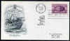 United States 1958 Centenary of Atlantic Cable on illustrated cover with first day cancel, SG 1111
