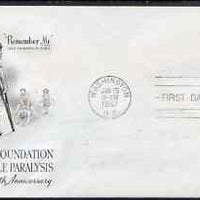 United States 1957 Infantile Paralysis Relief Campaign on illustrated cover with first day cancel, SG 1089