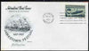 United States 1957 Jamestown Festival & Naval Review on illustrated cover with first day cancel, SG 1093