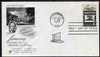 United States 1958 Freedom of the Press on illustrated cover with first day cancel, SG 1118