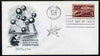 United States 1958 Brussels International Exhibition on illustrated cover with first day cancel, SG 1103