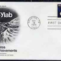 United States 1974 Skylab Space Project on illustrated cover with first day cancel, SG 1527