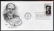 United States 1965 Adlai E Stevenson Commemoration (UN Ambassador) on illustrated cover with first day cancel, SG 1257