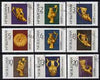 Bulgaria 1966 Gold Treasures of Panagyurishte perf set of 9 very fine used, SG 1653-61
