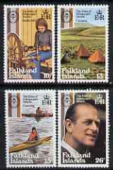 Falkland Islands 1981 Duke of Edinburgh Award Scheme perf set of 4 unmounted mint, SG 405-08