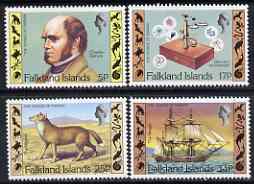 Falkland Islands 1982 150th Anniversary of Darwin's Voyage perf set of 4 unmounted mint, SG 422-25