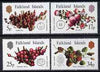 Falkland Islands 1983 Native Fruits perf set of 4 unmounted mint, SG 459-62