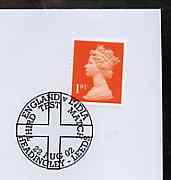 Postmark - Great Britain 2002 cover for Third Test Match with special illustrated Headingley cancel