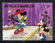 Antigua 1989 Minnie Mouse in Fashion Show 5c (from Disney Philexfrance '89 set) unmounted mint, SG 1303
