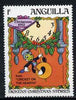 Anguilla 1983 Jiminy Cricket on Hearth 1c (from Disney 'Dickens Christmas Stories' set) unmounted mint, SG 577