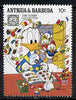 Antigua 1989 Donald with Stamp Album 10c (from Disney 'American Philately' set) unmounted mint, SG 1332