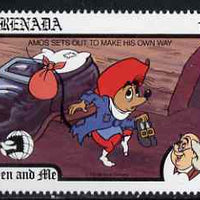 Grenada 1989 Amos Leaving Home 1c (from Disney 'World Stamp Expo '89' set) unmounted mint, SG 2056*