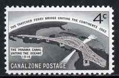 Canal Zone 1962 Opening of Thatcher Ferry Bridge unmounted mint, SG 224