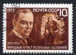 Russia 1972 Birth Centenary of L Sobinov (singer) fine cto used SG 4054*
