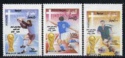 Iraq 2002 Football World Cup perf set of 3 unmounted mint