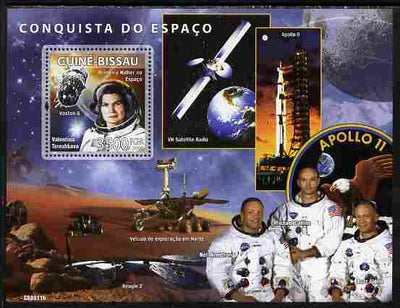 Guinea - Bissau 2008 Space Missions perf souvenir sheet unmounted mint Michel BL 680