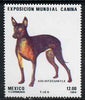 Mexico 1984 World Dog Show (Xoloitzcuintle) 12p unmounted mint, SG 1705