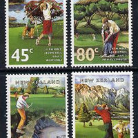 New Zealand 1995 New Zealand Golf Courses set of 4 unmounted mint, SG 1861-64