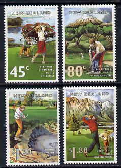 New Zealand 1995 New Zealand Golf Courses set of 4 unmounted mint, SG 1861-64