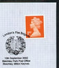 Postmark - Great Britain 2002 cover for London Fire Brigade with special illustrated Bletchley cancel
