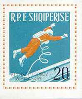 Albania 1965 Space Flight of Voskhod 2 imperf m/sheet unmounted mint, as SG MS 906, Mi BL30